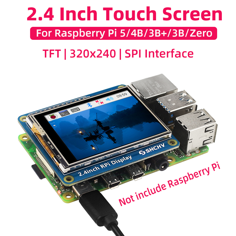 Turing Pi 2 - SHCHV 2.4 Inch Touch Screen for