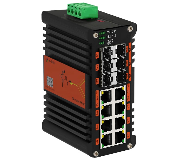 Sfp+ 10G Managed Switch 8 Port - Industrial L2 Plus Managed 8 Port