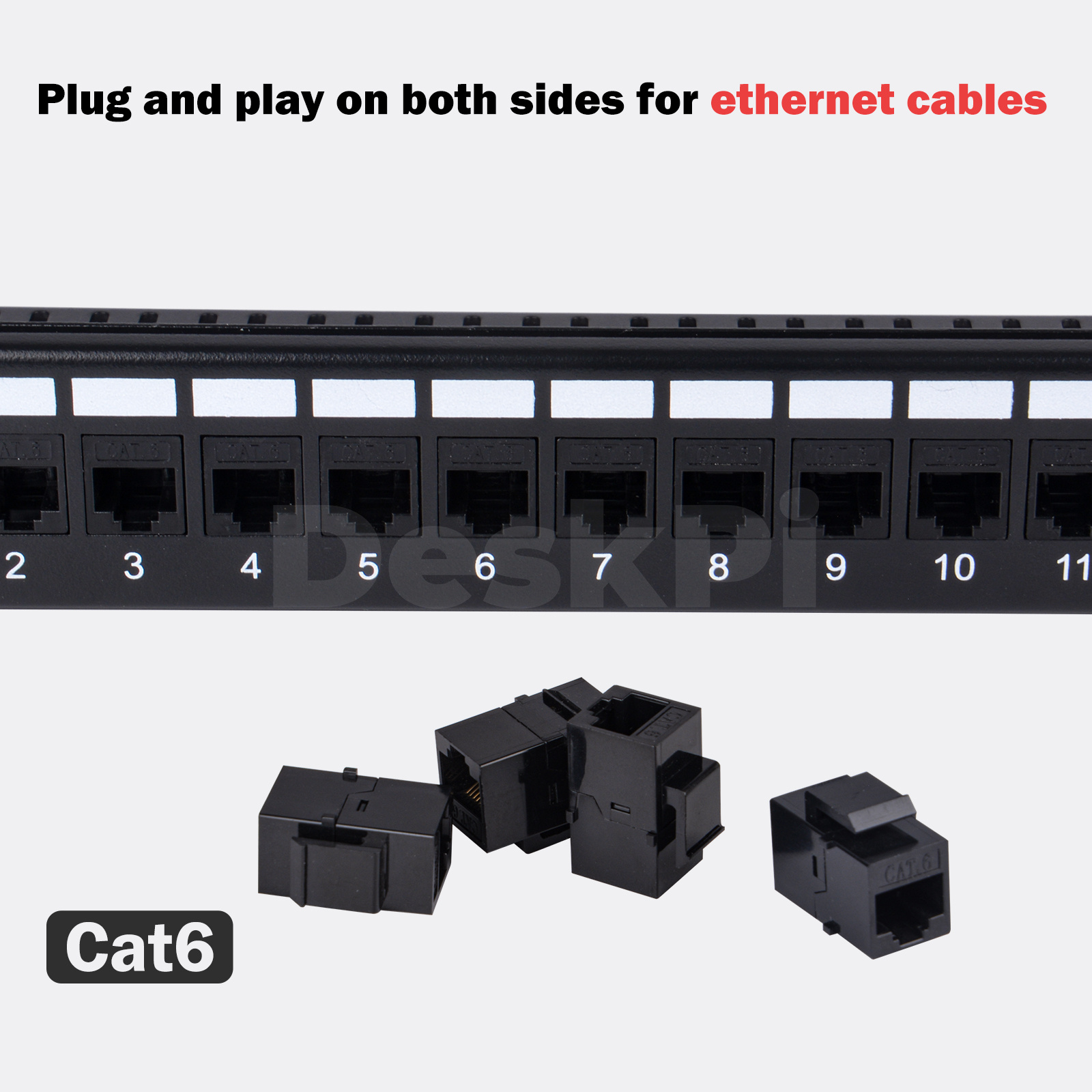 DeskPi Rackmate 12 Port CAT6 K - Deskpi Super6C 评论和价格