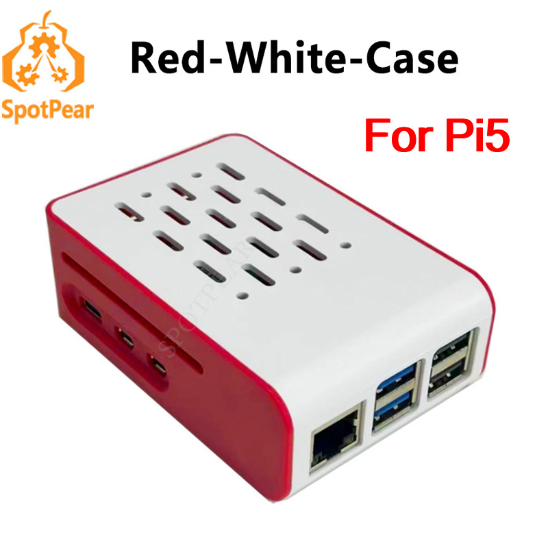 Raspberry Pi 5 Red-White cooli - Raspberry Pi 5 8Gb 评论和价格