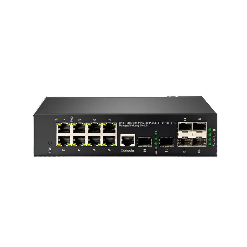 Industrial-grade 10G managed P - Sfp+ 10G Managed Switch 8 Port 评论和价格