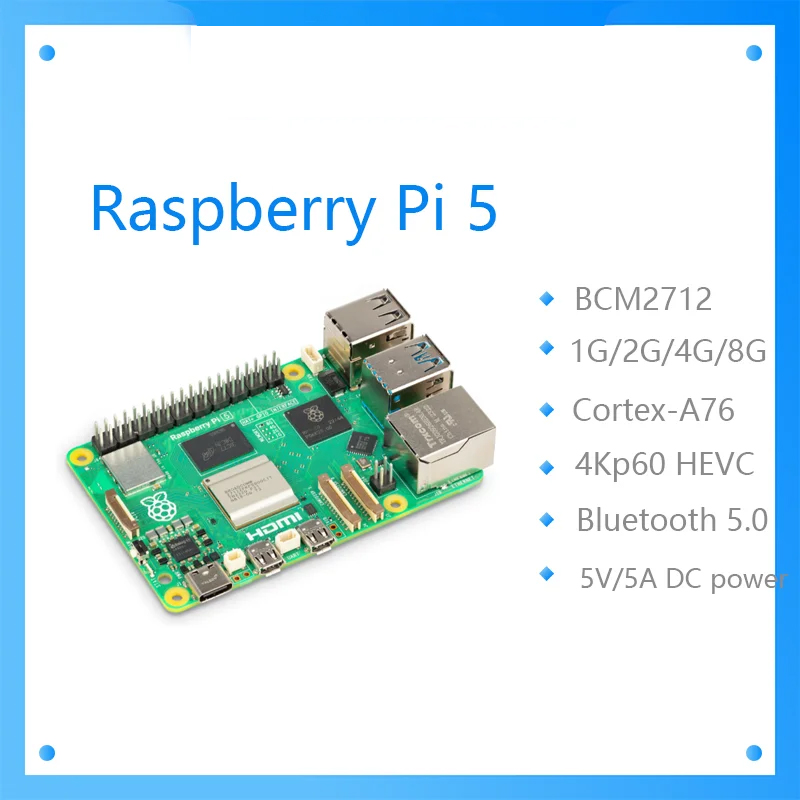 Official Original Raspberry Pi - Raspberry Pi 5 8Gb 评论和价格