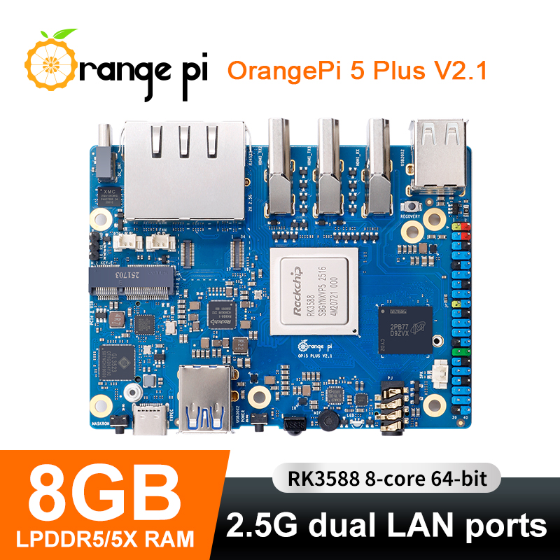 Orange Pi 5 Plus 8GB V2.1 Sing - Orange Pi 5 Plus 32Gb 评论和价格
