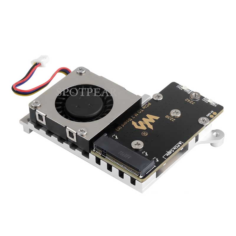Raspberry Pi 5 PCIe to M.2 Min - Deskpi Super6C 评论和价格